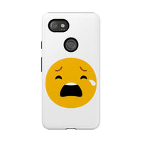Emotional Tough Case – Sad Emoji Phone Case for Supportive Gifts