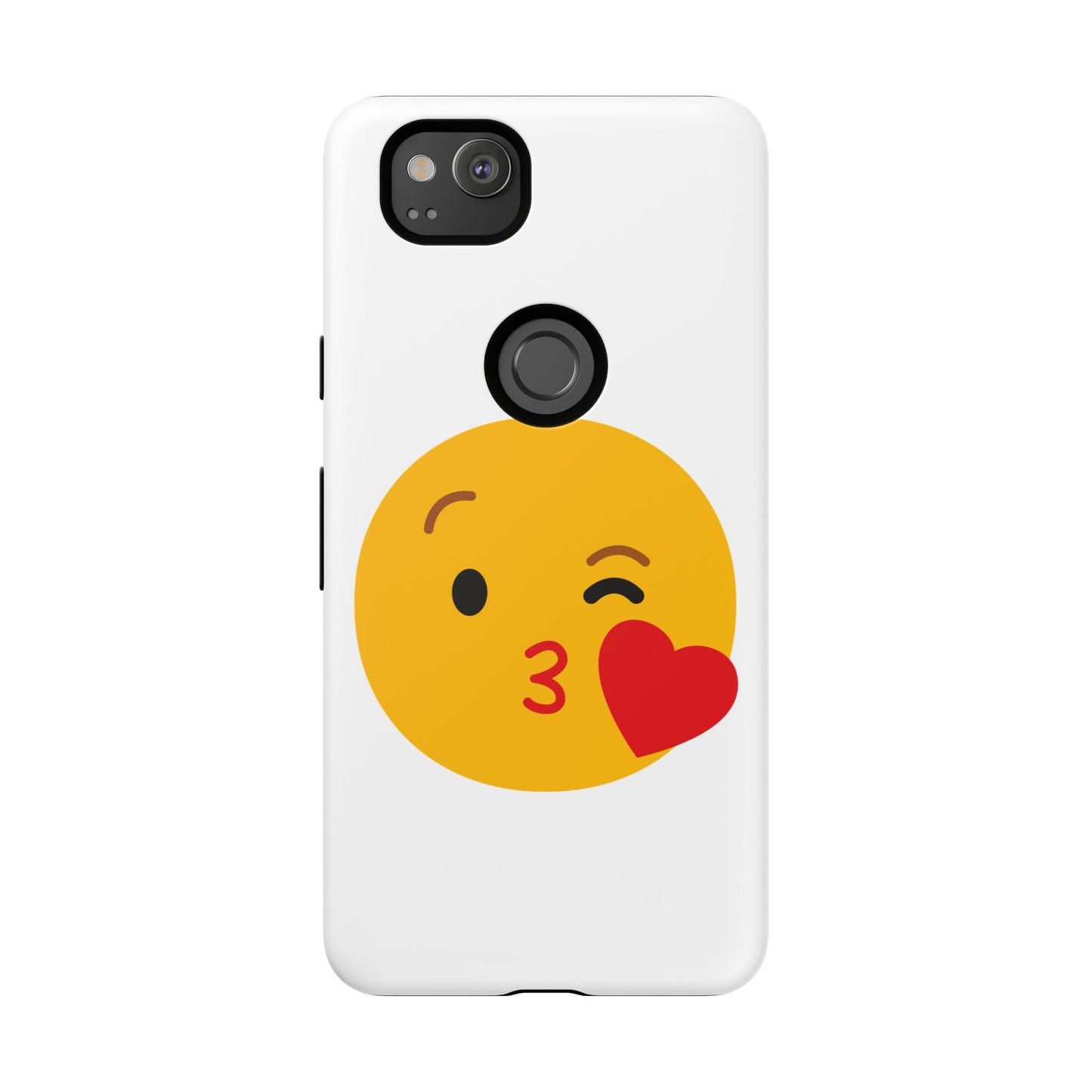 Cute Emoji Phone Case - Kissy Face Design for Stylish Protection