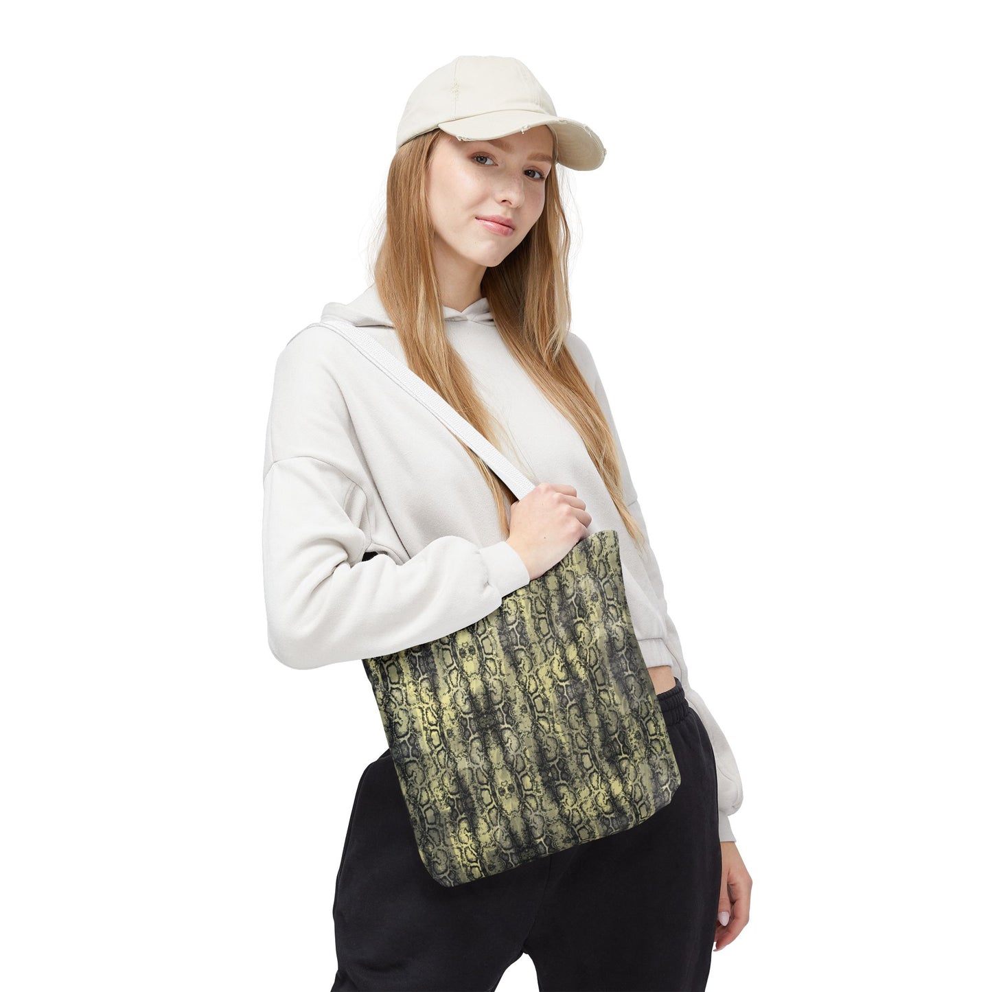 Stylish Snake Print Tote Bag – Eco-Friendly, Perfect for Everyday Use