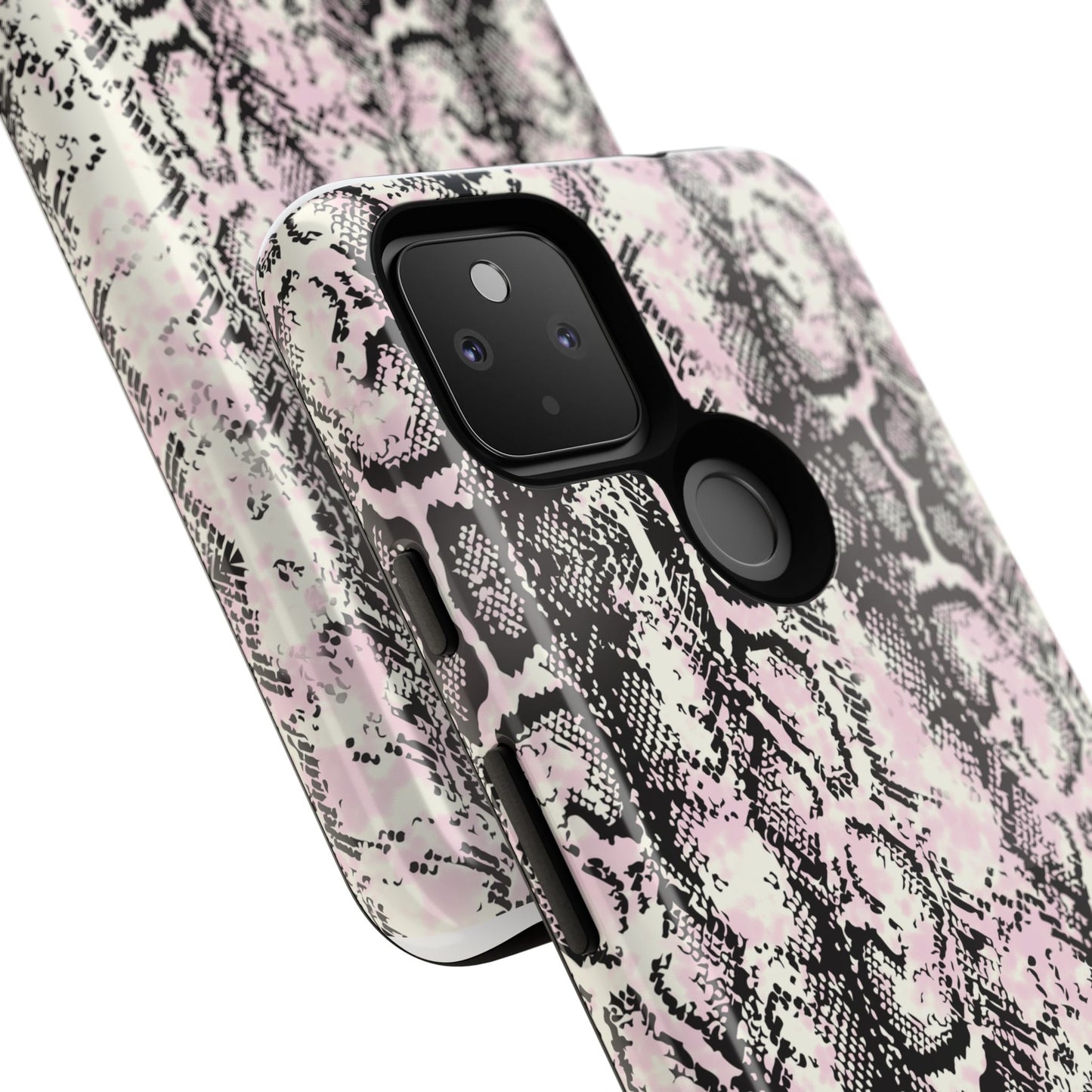 Stylish Snake Print Phone Case – Trendy Design, Tough Protection  Make a bold fashion statement while keeping your phone safe with this sleek and durable snake print case.