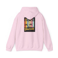 Motivational Hooded Sweatshirt - Just See Yourself, Unisex Hoodie, Cozy Gift, Everyday Affirmation, Inspirational Sweatshirt,