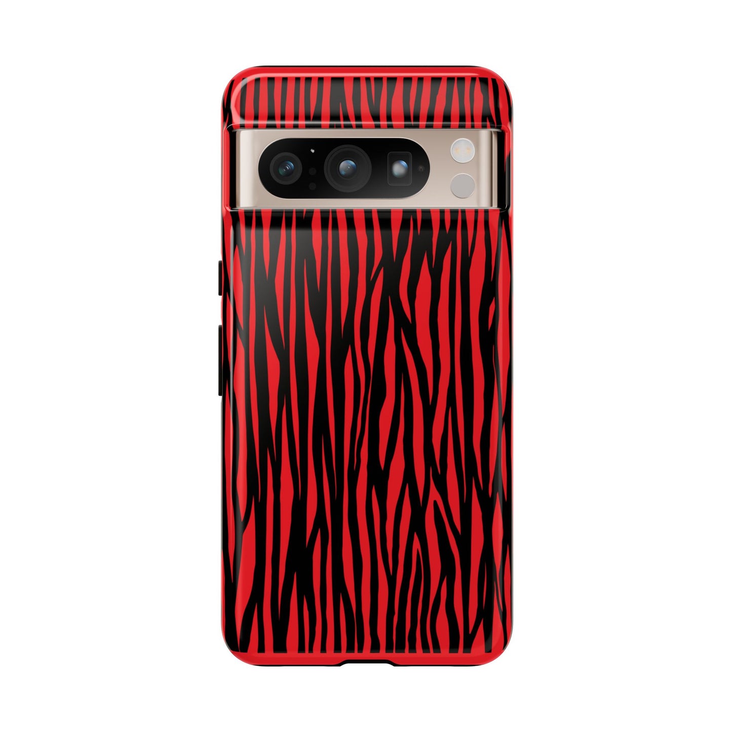Bold Zebra Print Phone Case - Tough Protection for Trendsetters