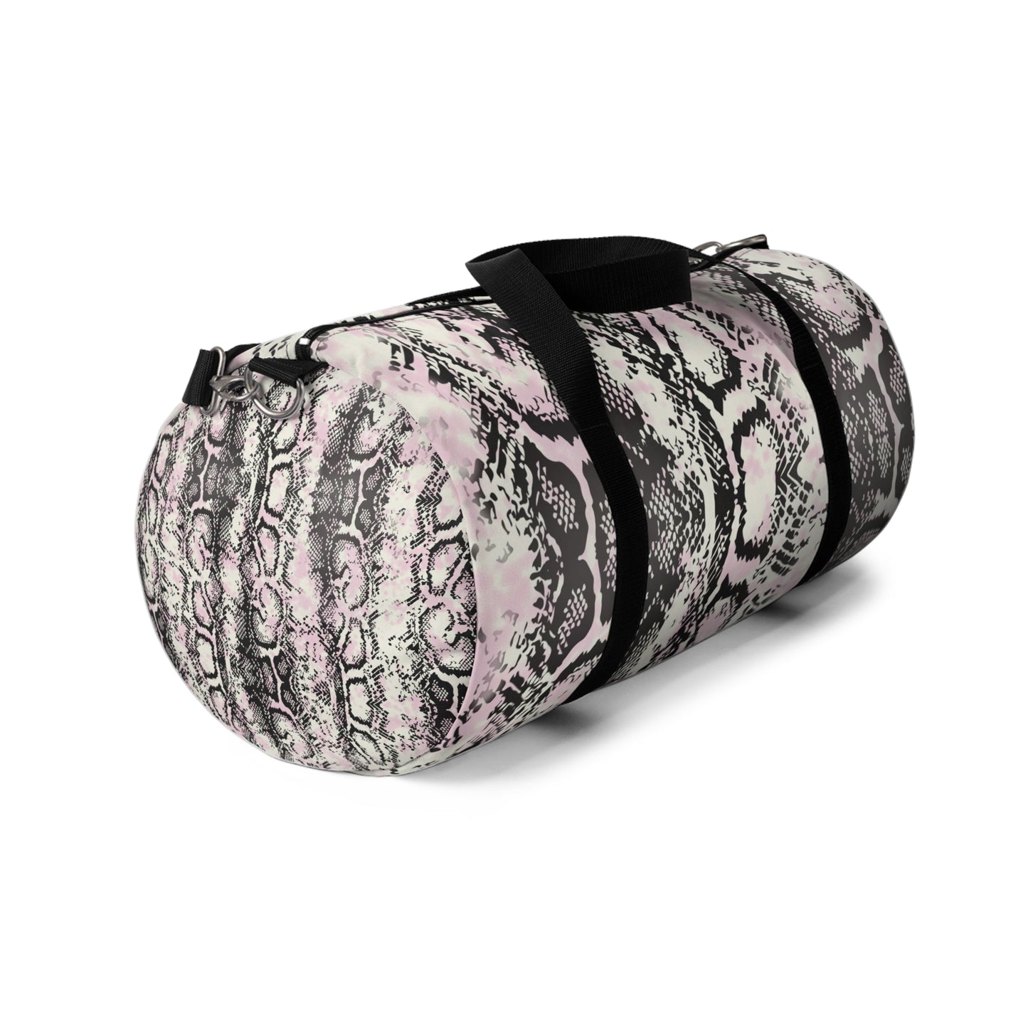 Stylish Python Print Duffel Bag - Perfect for Travel and Gym