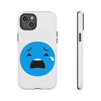 Funny Sad Face Phone Case - Tough and Stylish