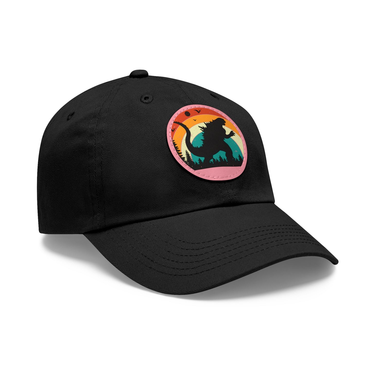 Adventure Dad Hat with Leather Patch – Perfect for Outdoor Enthusiasts