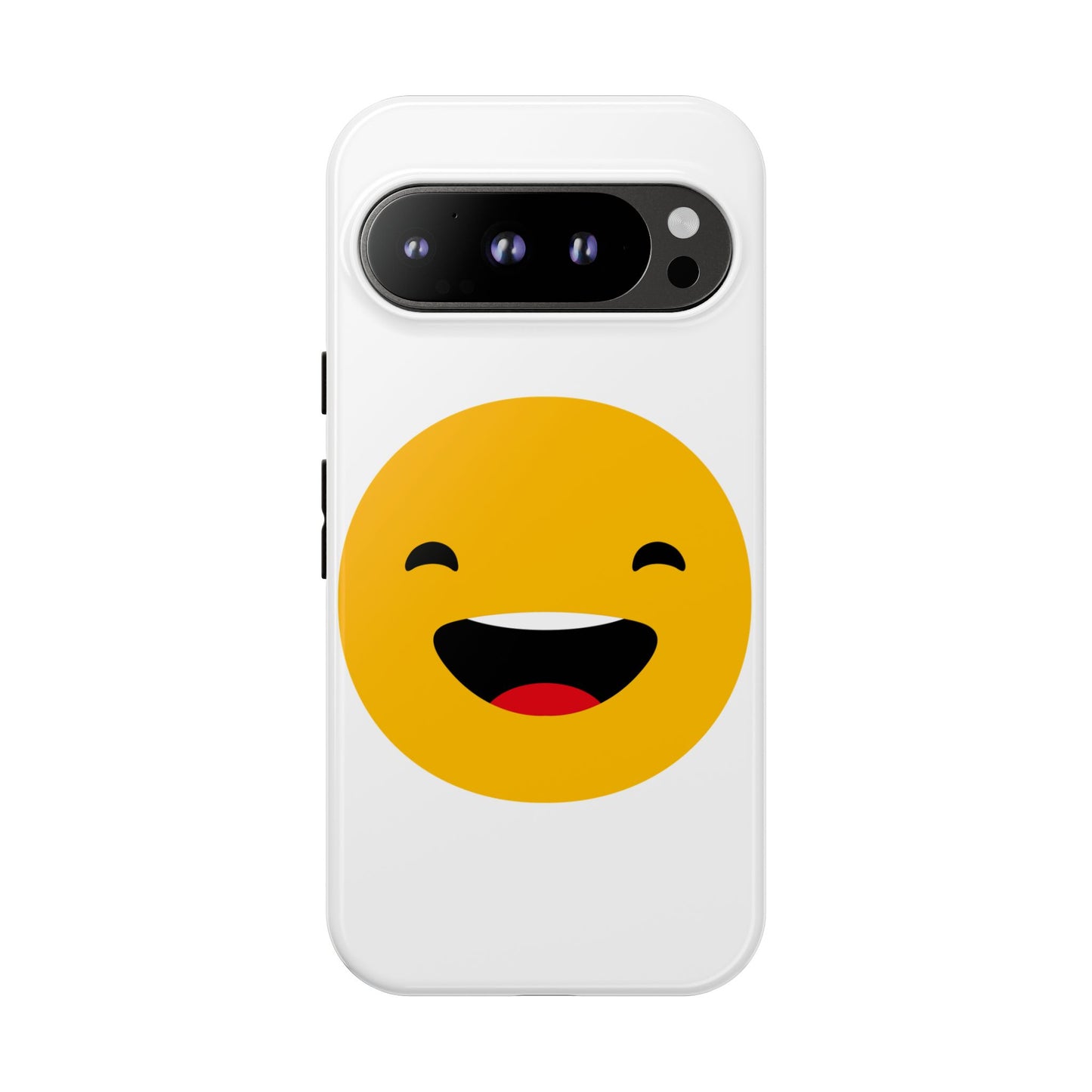Happy Face Tough Phone Case - Durable Protection with Smile Design