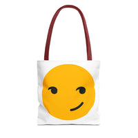 Playful Smiley Tote Bag - Cute and Fun Design for Everyday Use