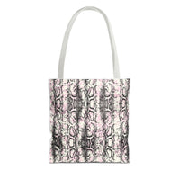 Elegant Python Print Tote Bag - Stylish and Trendy Carryall for Everyday Use