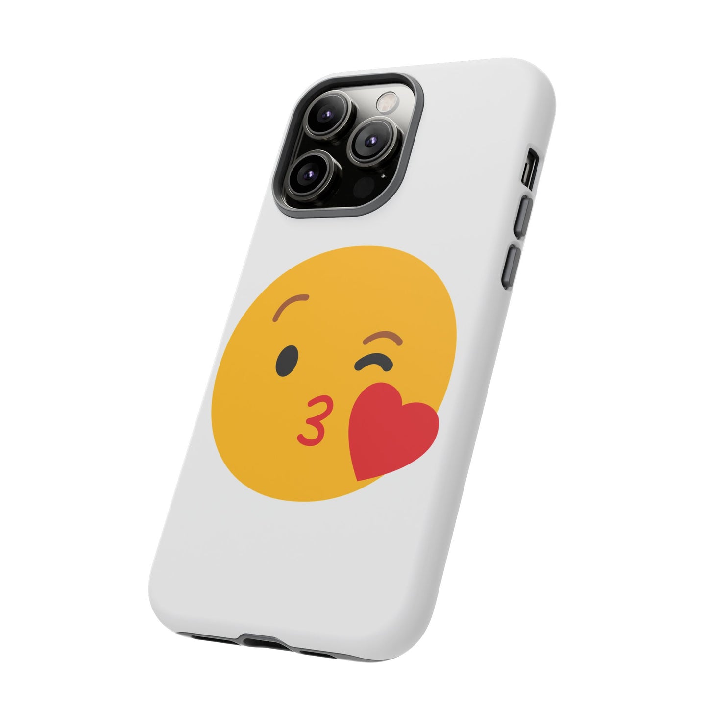 Cute Emoji Phone Case - Kissy Face Design for Stylish Protection