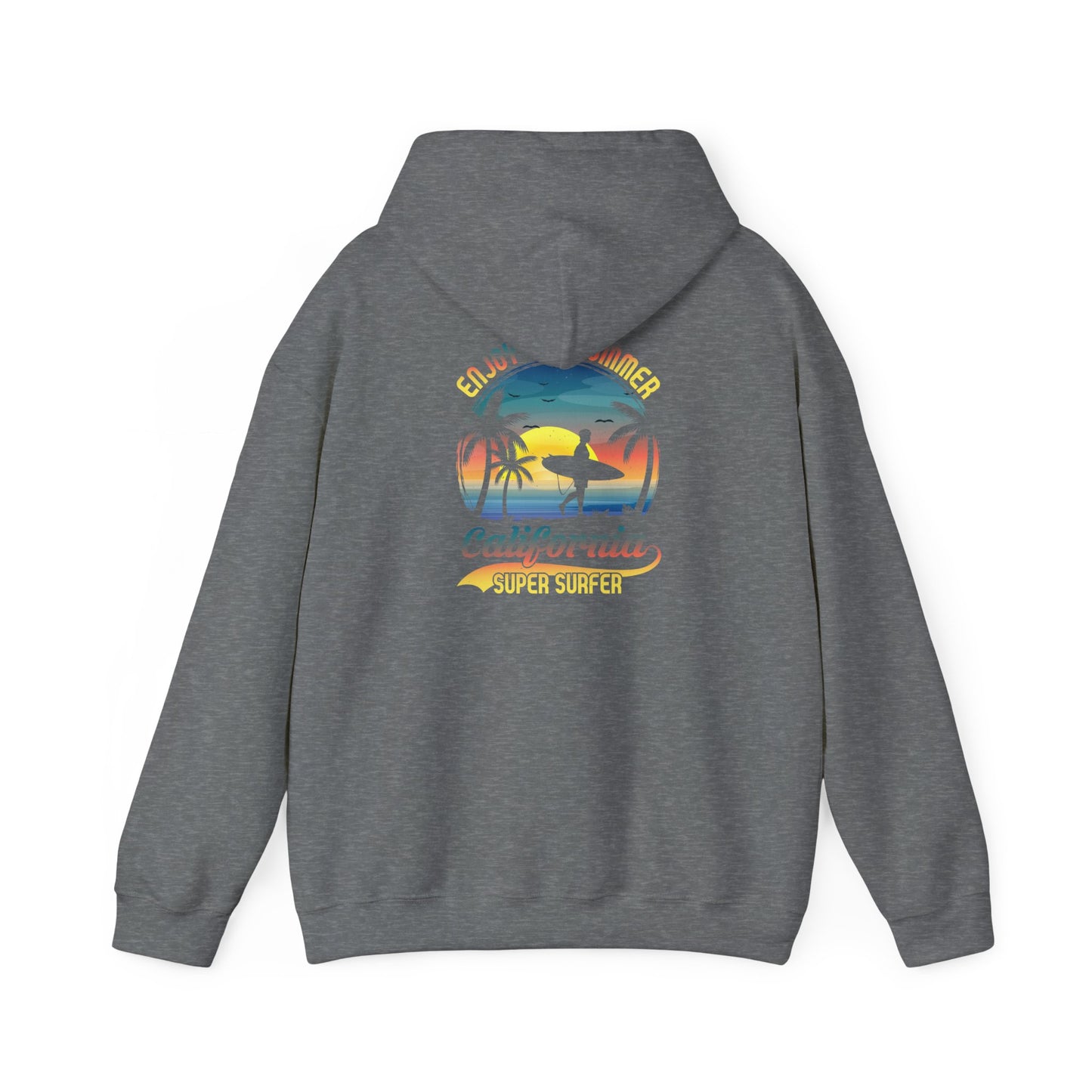 Unisex Heavy Blend™Hooded Sweatshirt California surfing is more than just a sport  it’s a lifestyle,a culture, vibe  🌊🏄‍♂️
