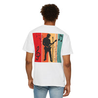 Music Lover T-Shirt, Retro Band Tee, Unisex Music T-Shirt, Guitarist Gift, Music Festival Shirt, Casual Concert Attire
