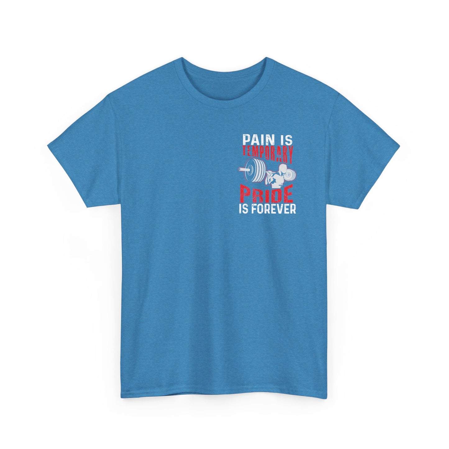 Temporary Pride Unisex Cotton Tee, Fitness Shirt, Apparel, Workout Top,  Gift, Celebration Tee