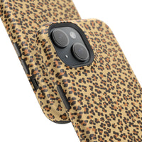 Leopard Print Magnetic Tough Case for iPhone – Bold Style, Rugged Protection  Make a fierce statement while keeping your iPhone safe with this stylish and durable magnetic tough case featuring a trendy leopard print design.