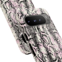 Stylish Snake Print Phone Case - Tough Protection for Trendsetters