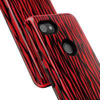 Bold Zebra Print Phone Case - Tough Protection for Trendsetters