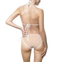 Floral Women's Bikini Swimsuit - Cute Summer Swimwear for Beach & Pool