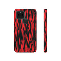 Bold Zebra Print Phone Case - Tough Protection for Trendsetters
