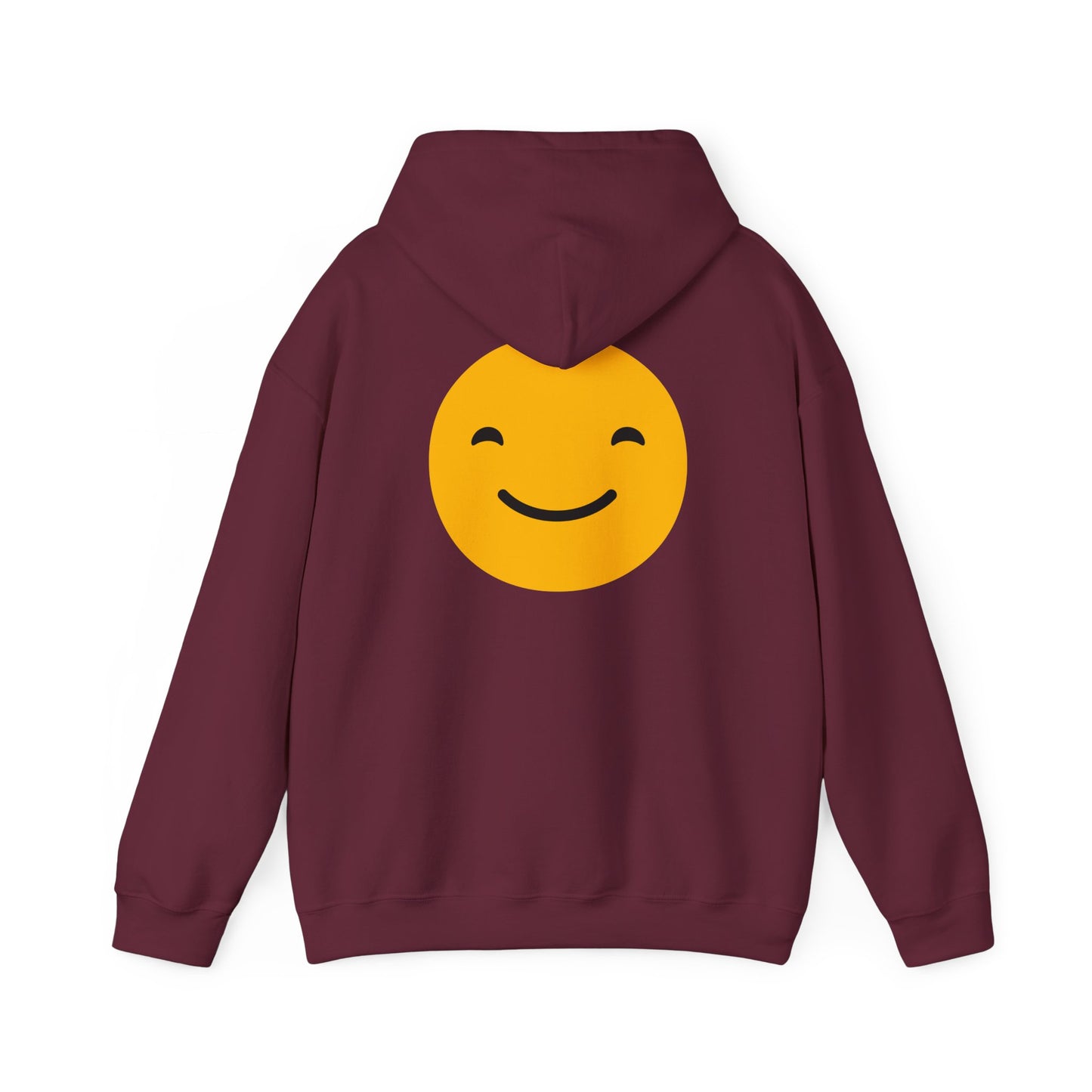 Smiley Face Unisex Hoodie - Happy Vibe Sweatshirt