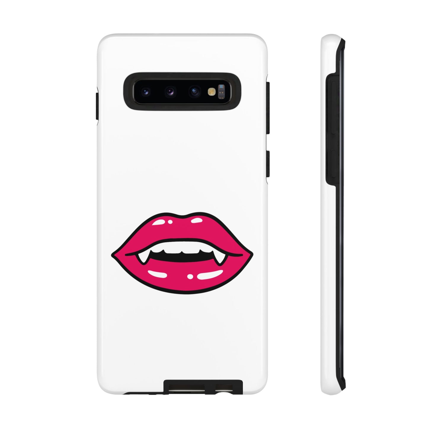 Vampire Mouth Phone Case - Tough Cases for Halloween, Gift for Spooky Lovers, Quirky Phone Accessories, Fun Tech Gear