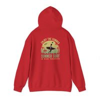 Summer Surf Vibes Hoodie – Unisex Heavy Blend™ Sweatshirt for Beach Lovers, Perfect Gift for Surfing, Casual Wear, Summer