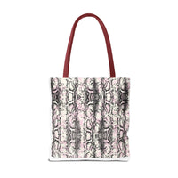Elegant Python Print Tote Bag - Stylish and Trendy Carryall for Everyday Use