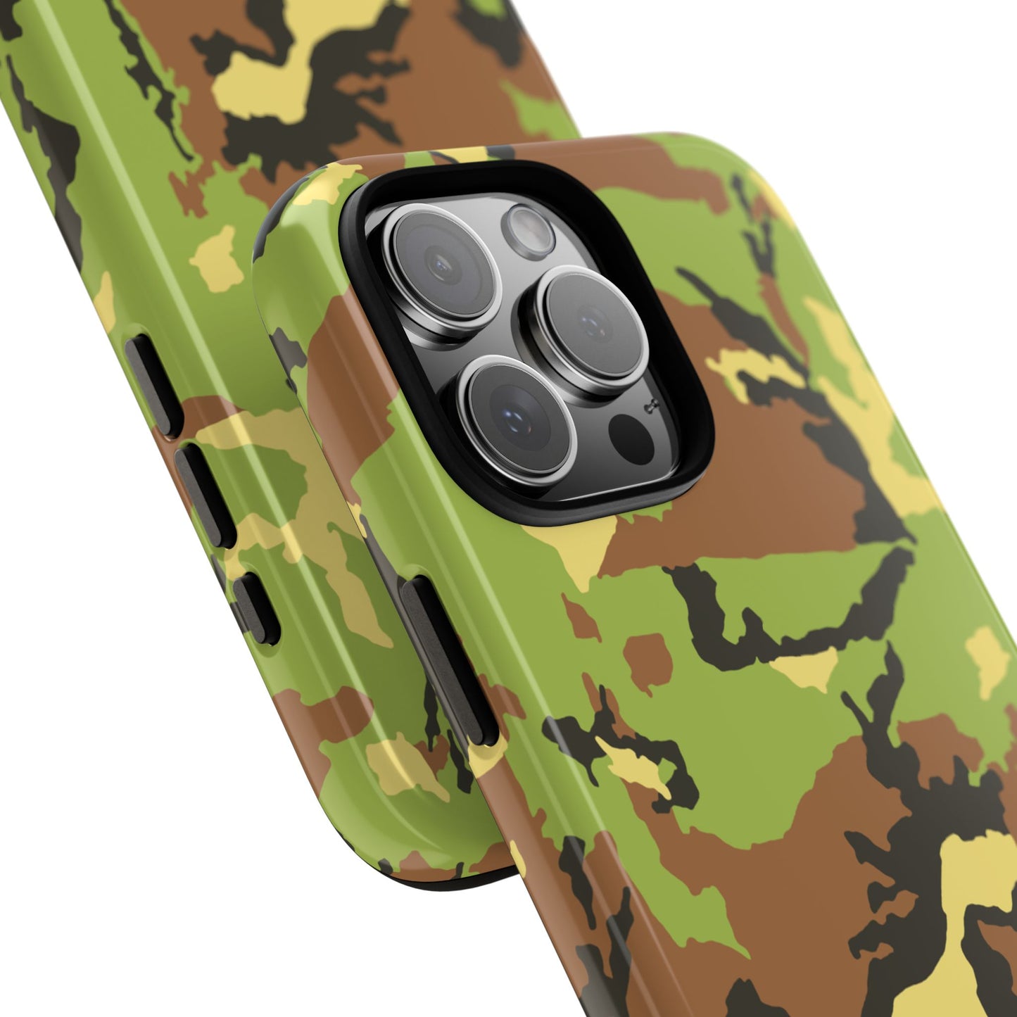 Camo Tough Phone Case - Durable Military Style Cover for Adventure Lovers