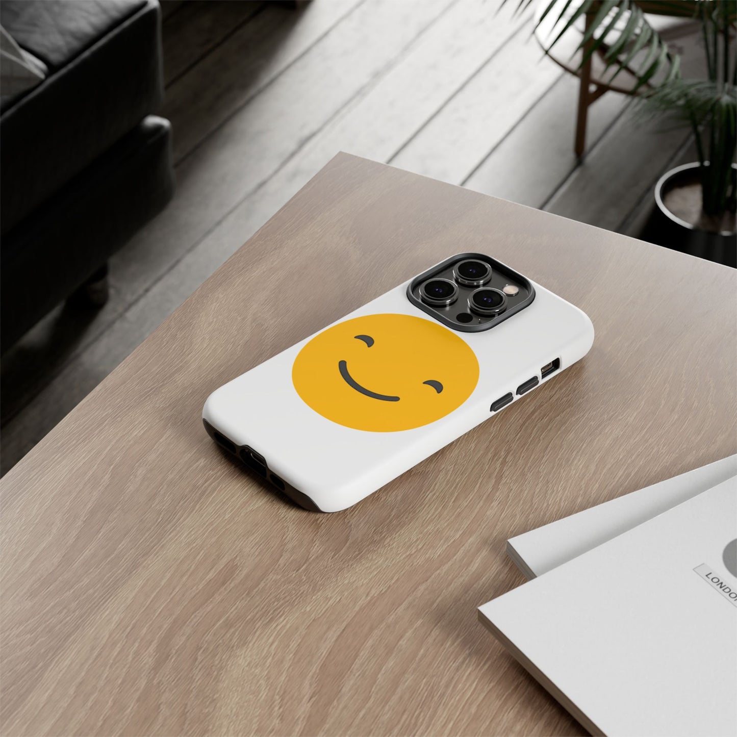 Happy Face Phone Case - Tough and Stylish Protection
