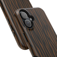 Stylish Magnetic Tough Phone Case - Bold Striped Design