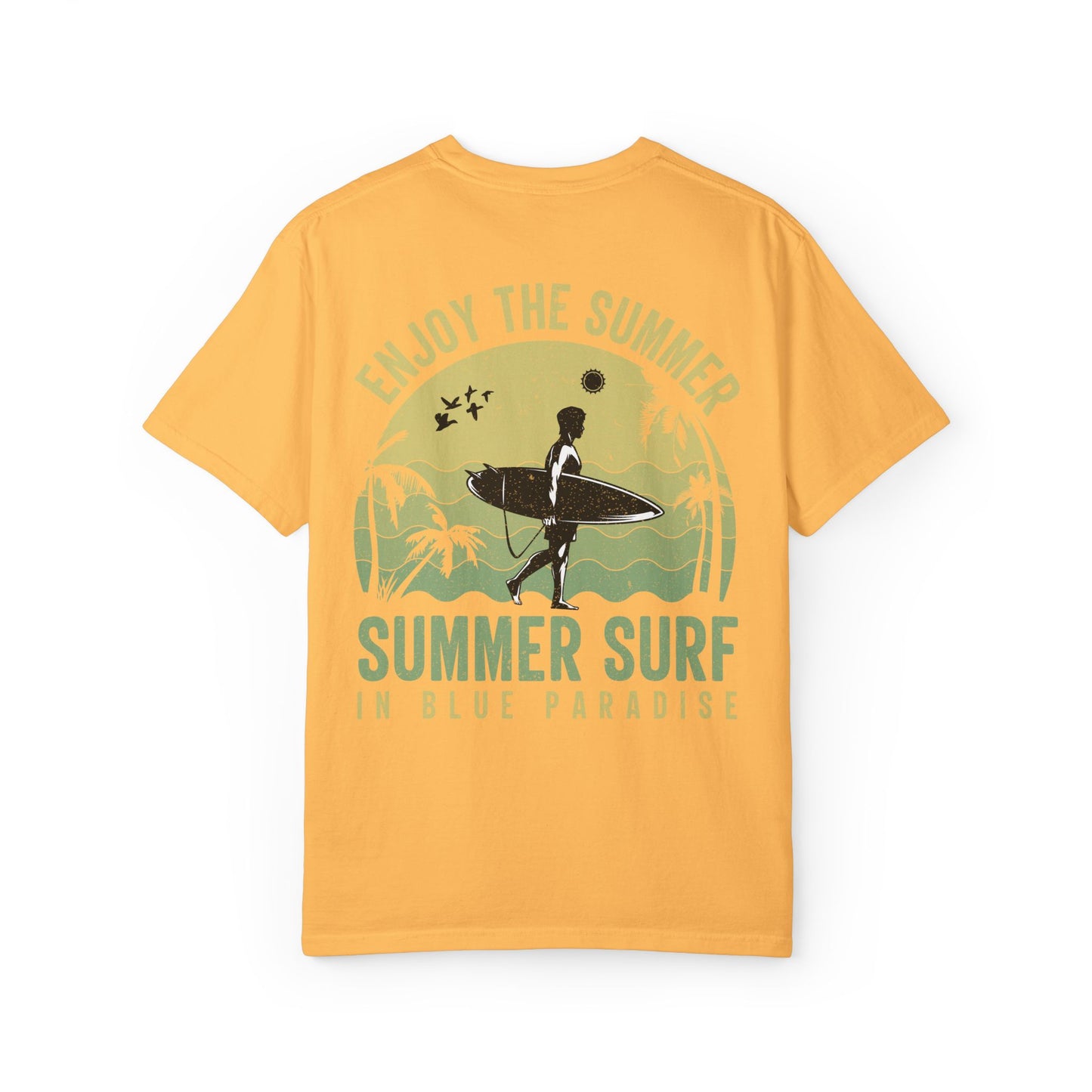 Vintage Summer Surf T-shirt, Summer Vibes, Beachwear, Unisex Graphic Tee, Casual Summer Apparel, Vacation Shirt