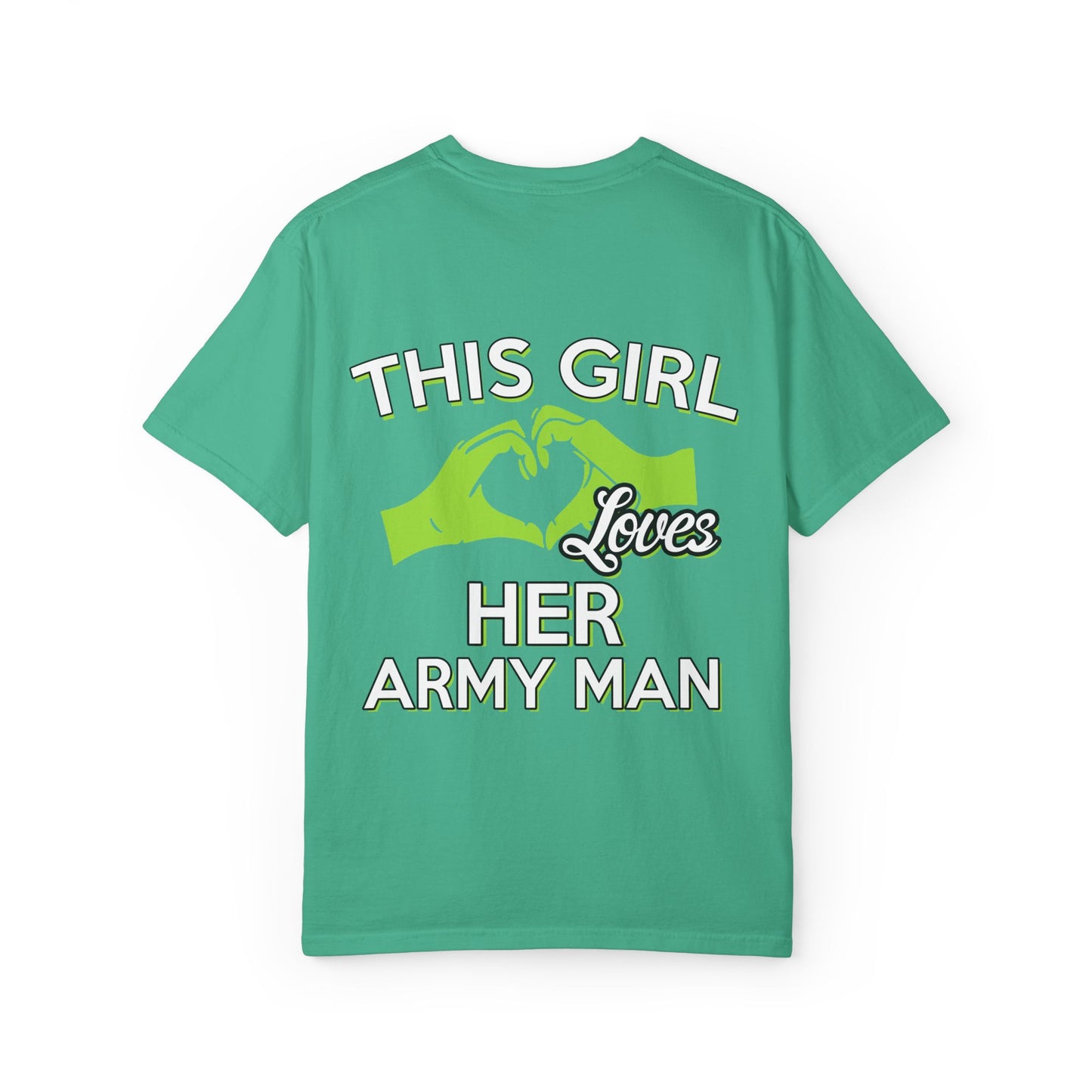 Army Wife Love T-shirt - Cute Gift for Military Girlfriends, Support Our Troops Apparel, Unisex Casual Tee, Army Partner