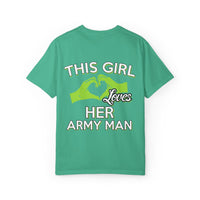 Army Wife Love T-shirt - Cute Gift for Military Girlfriends, Support Our Troops Apparel, Unisex Casual Tee, Army Partner