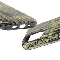 Stylish Snake Skin Magnetic Tough Case - Durable Protection for Your Phone