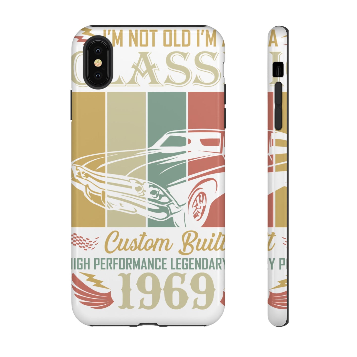 Vintage Classic Car Tough Case - Retro 1969 Design