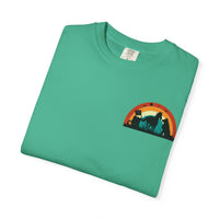Rainbow Animal Scene Unisex T-Shirt - Nature Lover's Gift