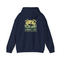Summer Surf Vibes Hoodie – Unisex Heavy Blend™ Sweatshirt for Beach Lovers, Perfect Gift for Surfing, Casual Wear, Summer