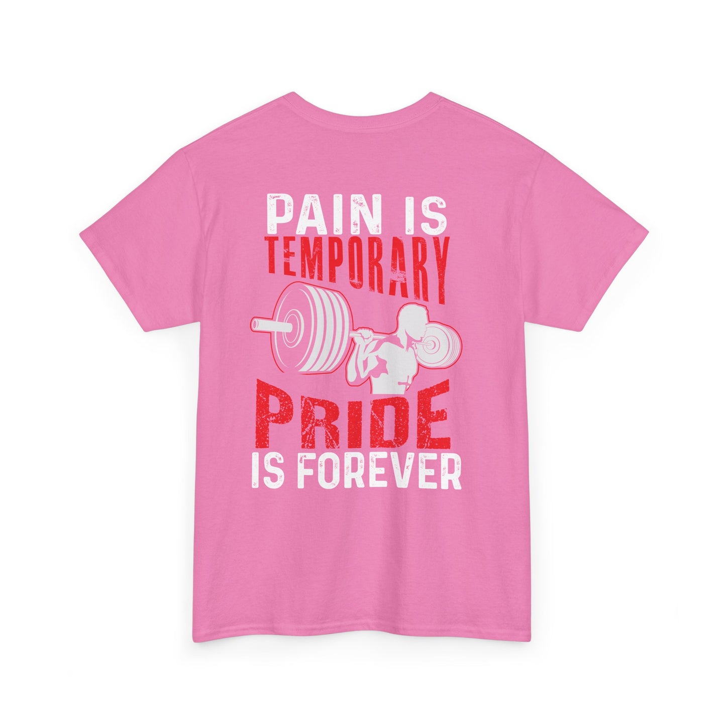 Temporary Pride Unisex Cotton Tee, Fitness Shirt, Apparel, Workout Top,  Gift, Celebration Tee