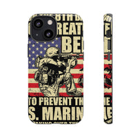 Military-Themed Phone Case - 'God Created Beer' Design