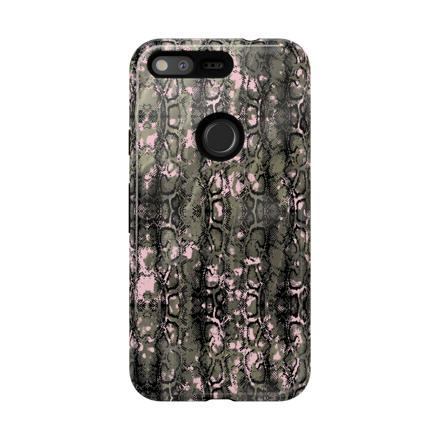Stylish Snake Print Phone Case for Tough Protection