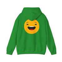 Funny Smile Emoji Hoodie - Unisex Heavy Blend™ Sweatshirt for Everyday Comfort