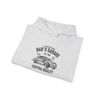 Vintage Dad's Garage Hoodie - Unisex Heavy Blend Sweatshirt