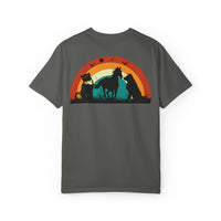Rainbow Animal Scene Unisex T-Shirt - Nature Lover's Gift