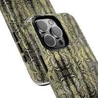 Snake Pattern Phone Case – Tough & Stylish Protection for Your Device  Show off your wild side while keeping your phone protected with this sleek snake pattern case—designed for both fashion and function.