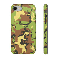 Camo Tough Phone Case - Durable Military Style Cover for Adventure Lovers
