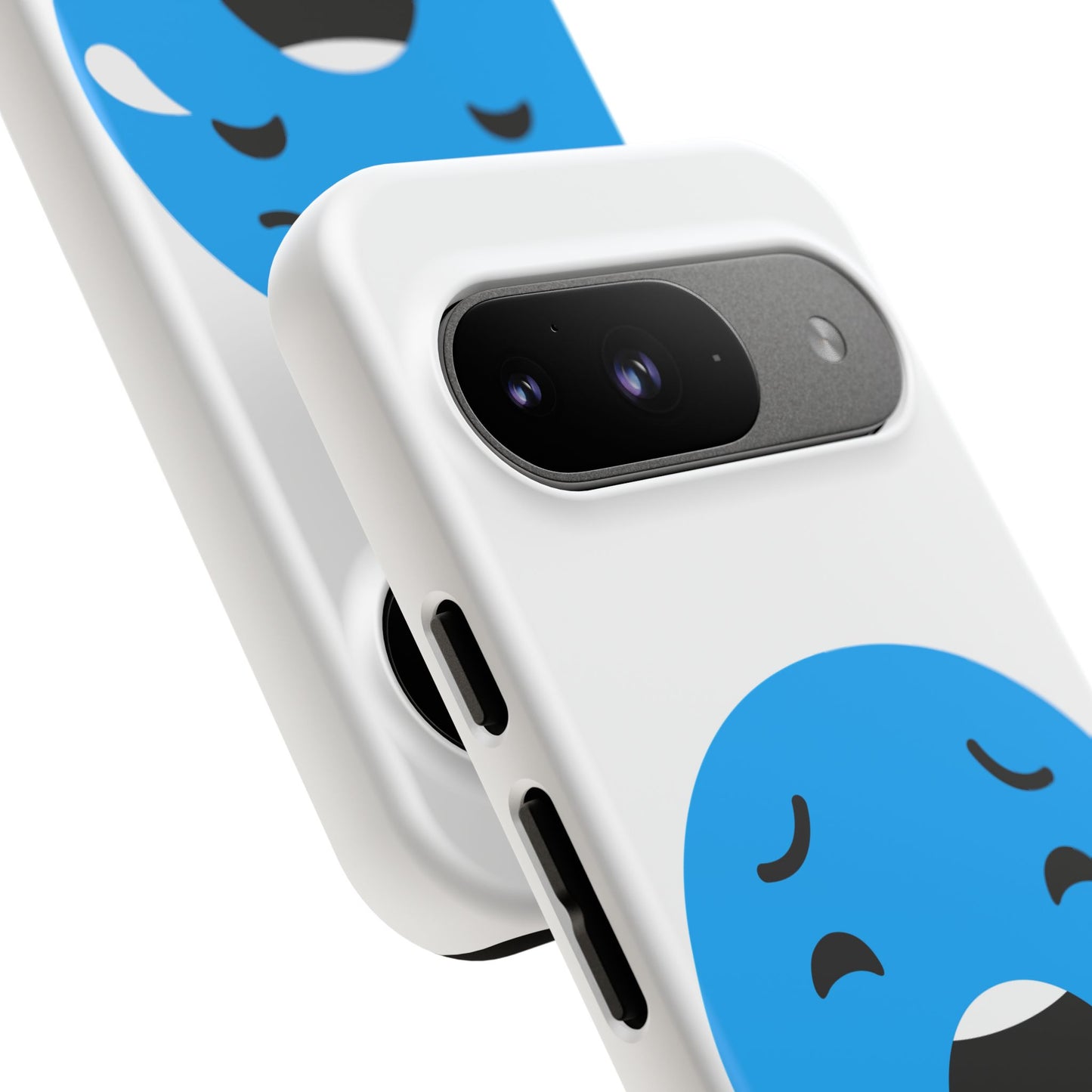 Funny Sad Face Phone Case - Tough and Stylish