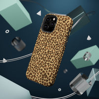 Leopard Print Magnetic Tough Case for iPhone – Bold Style, Rugged Protection  Make a fierce statement while keeping your iPhone safe with this stylish and durable magnetic tough case featuring a trendy leopard print design.