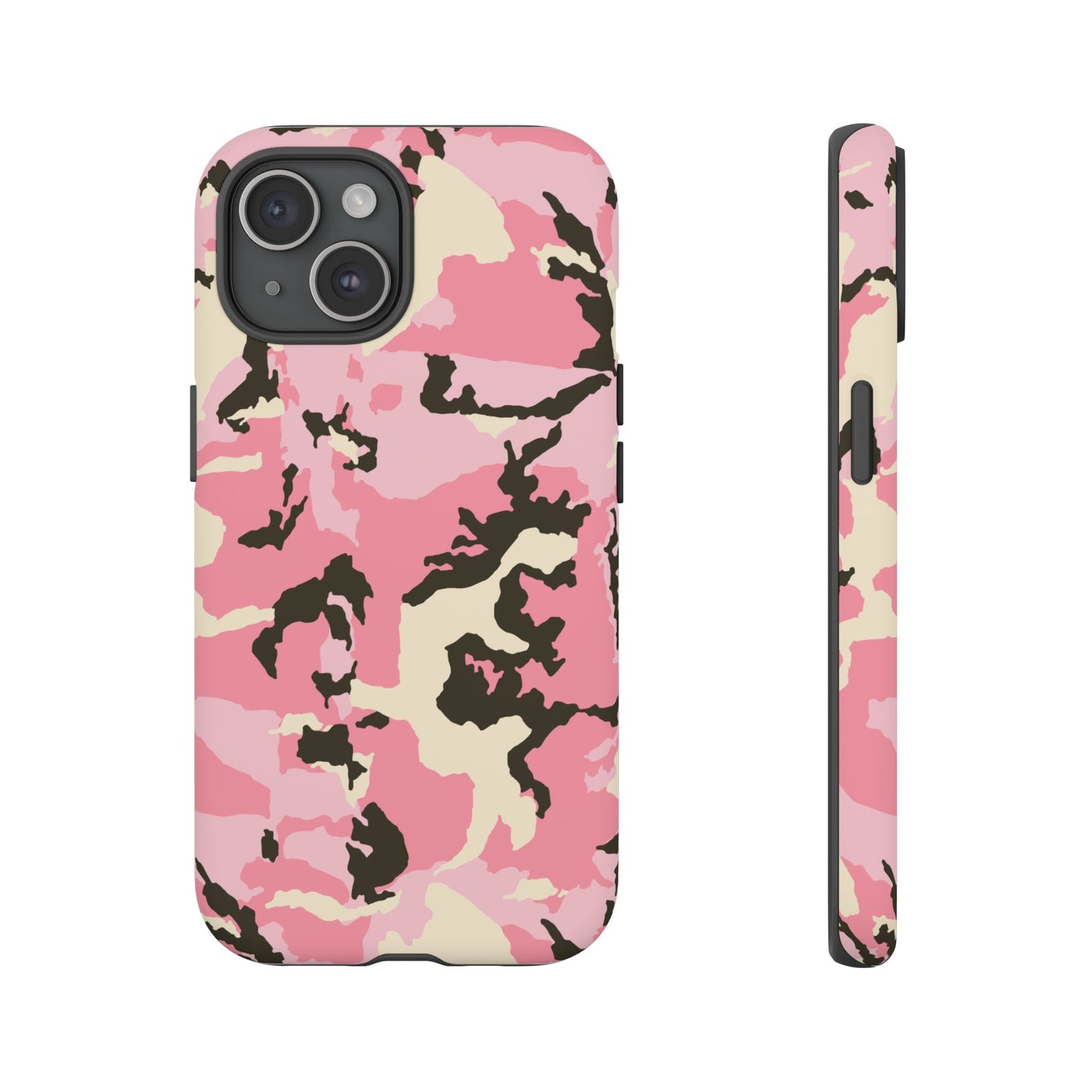 Stylish Pink Camouflage Phone Case – Tough Cases for Trendsetters
