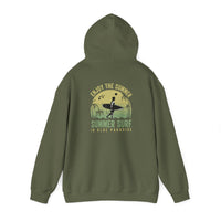 Summer Surf Vibes Hoodie – Unisex Heavy Blend™ Sweatshirt for Beach Lovers, Perfect Gift for Surfing, Casual Wear, Summer