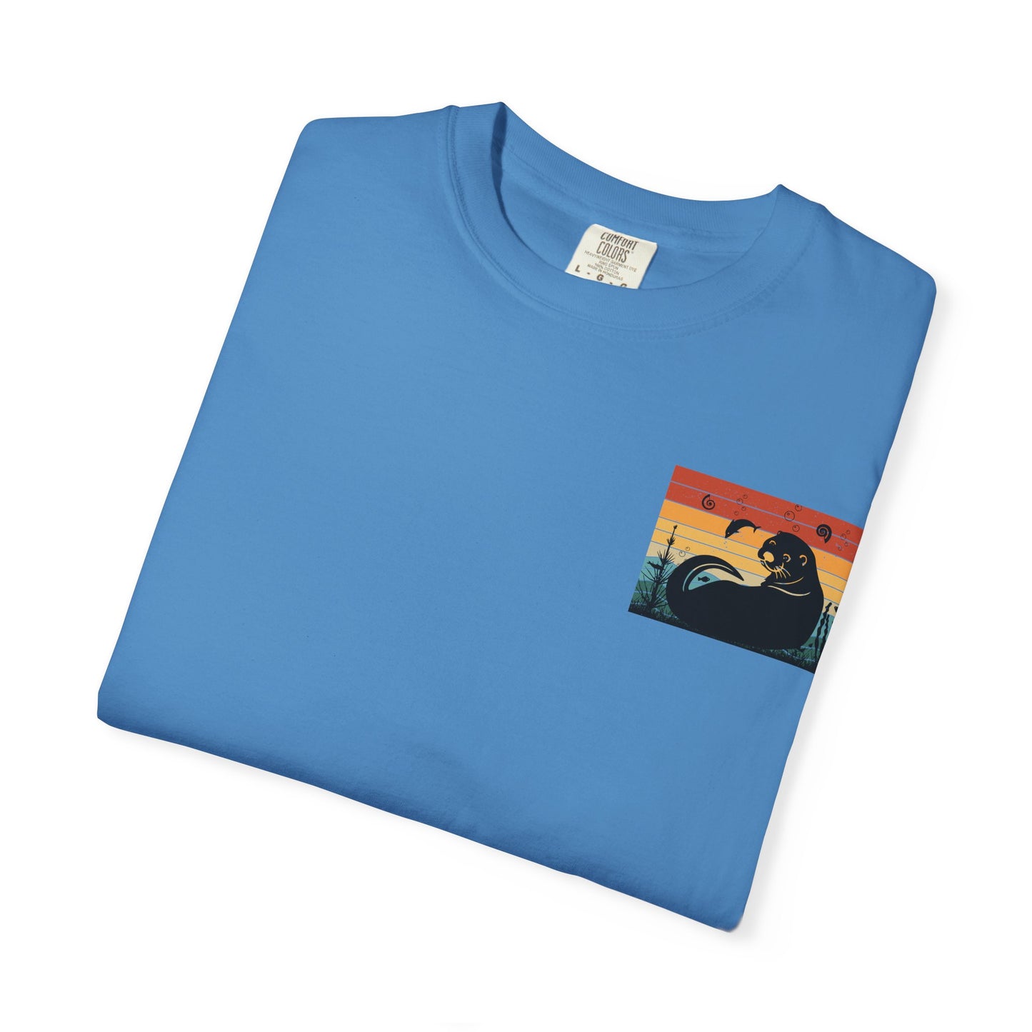 Retro Otter Graphic Unisex T-Shirt – Perfect for Animal Lovers
