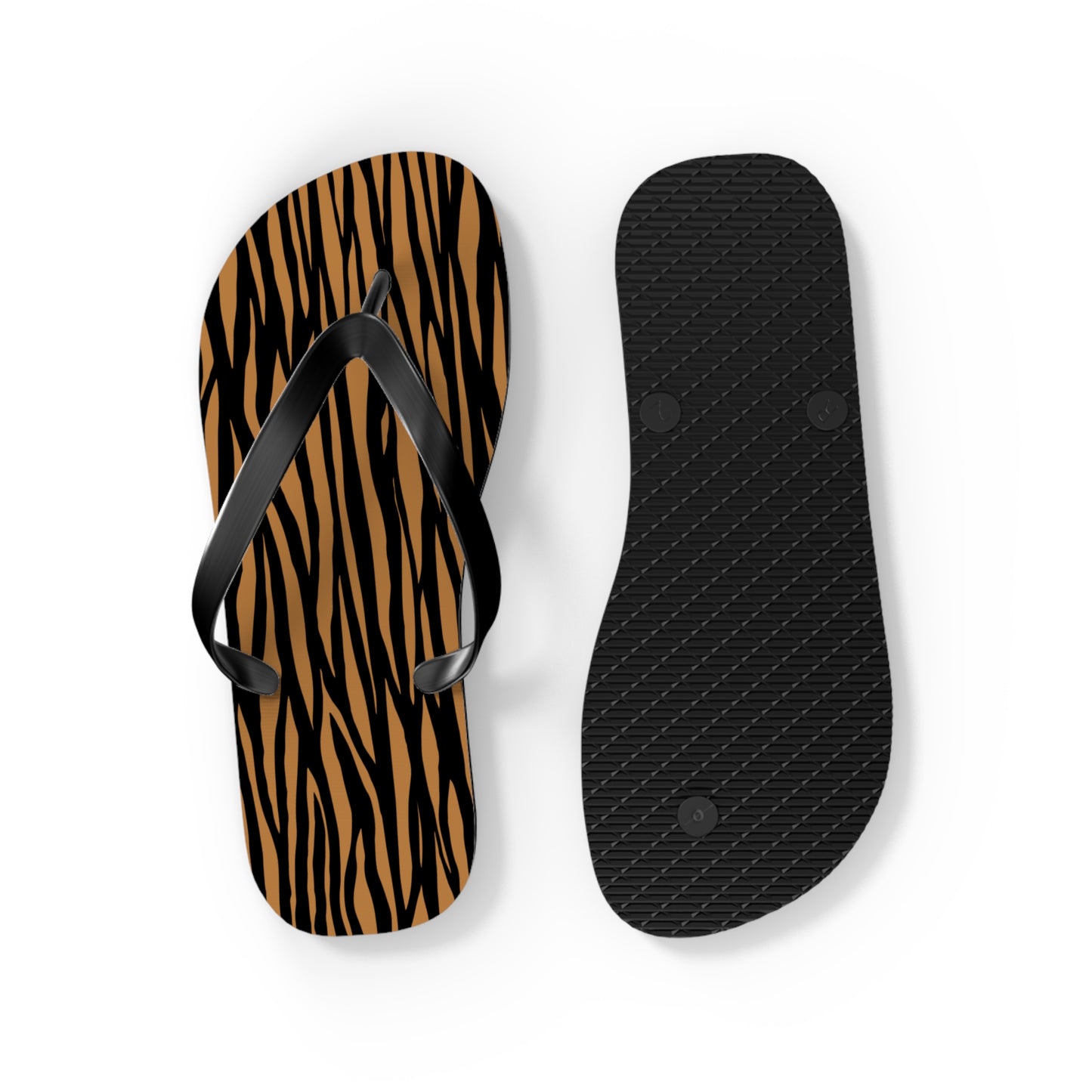 Stylish Animal Print Flip Flops for Beach Days, Summer Sandals, Vacation Footwear, Casual Slip-Ons, Gift for Her