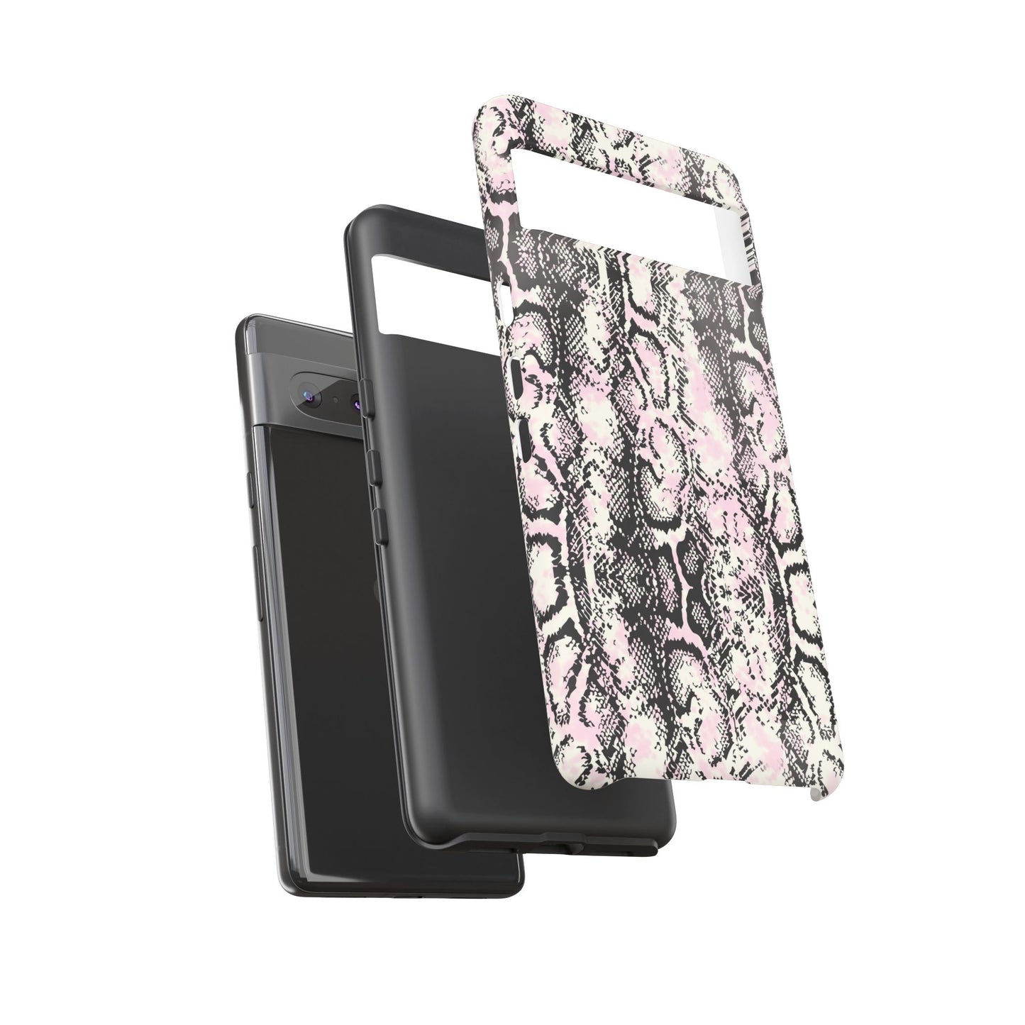 Stylish Snake Print Phone Case - Tough Protection for Trendsetters